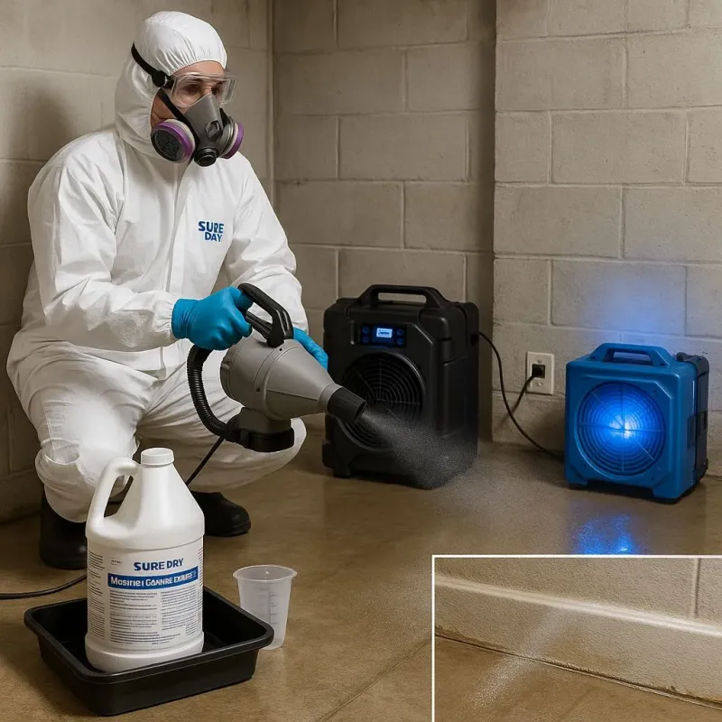 Sanitization and Odor Removal process in Pratt, KS