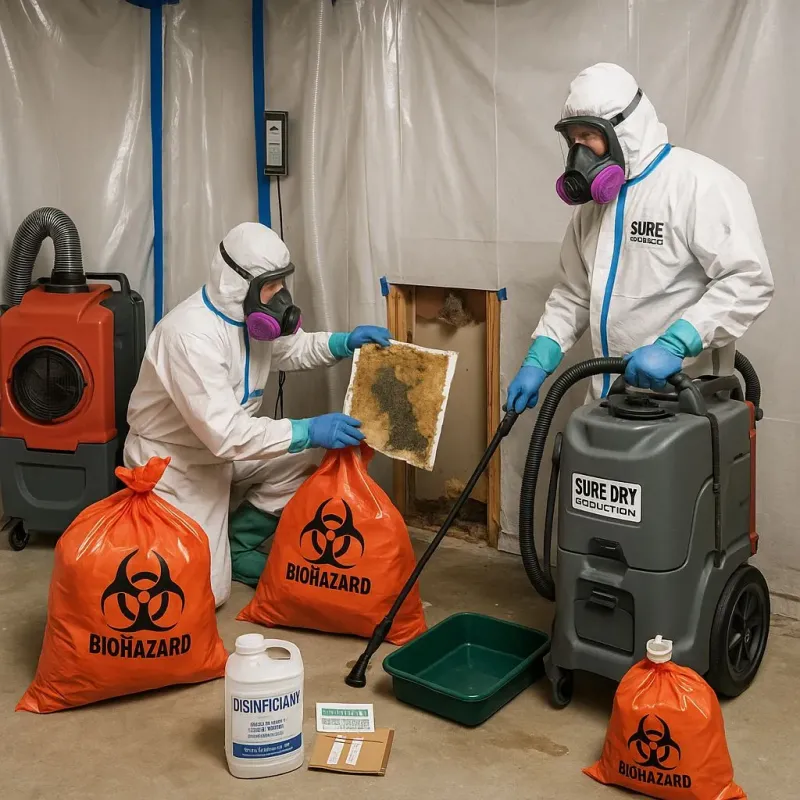 Contaminated Water Handling Protocols process in Pratt, KS