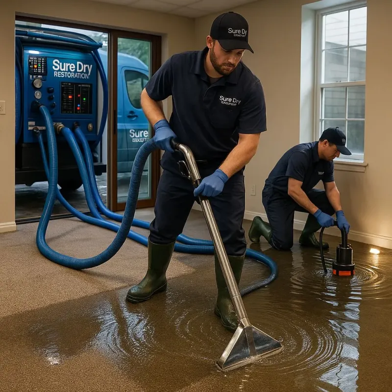 Water Extraction and Removal process in Pratt, KS